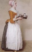 Jean-Etienne Liotard The Chocolate-Girl Sweden oil painting reproduction